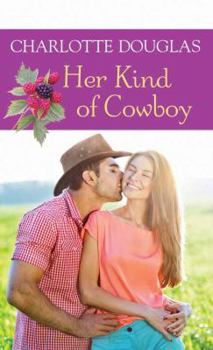 Hardcover Her Kind of Cowboy [Large Print] Book
