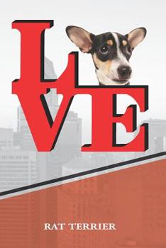 Paperback Rat Terrier: Dog Love Park Isometric Dot Paper Notebook Book Is 120 Pages 6x9 Book