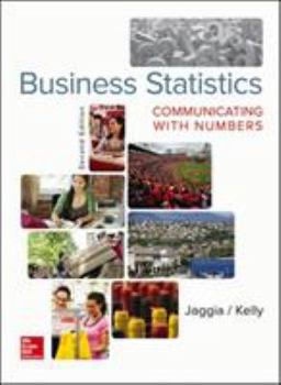Hardcover Business Statistics: Communicating with Numbers Book