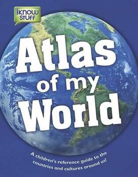 Hardcover Atlas of My World - a Children's Reference Guide Book