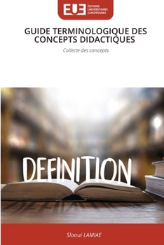 Paperback Guide Terminologique Des Concepts Didactiques [French] Book