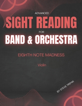 Paperback Eighth Note Madness - Violin Book