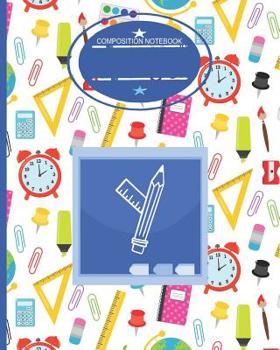 Paperback Composition Notebook Y: Monogrammed Initial Primary School Wide Ruled Notebook Book