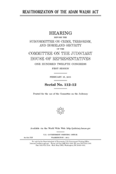 Reauthorization of the Adam Walsh Act