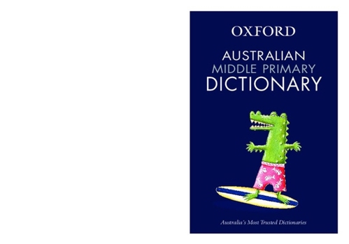Paperback The Australian Middle Years Dictionary Book
