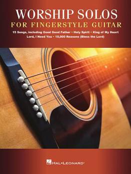 Paperback Worship Solos for Fingerstyle Guitar Book