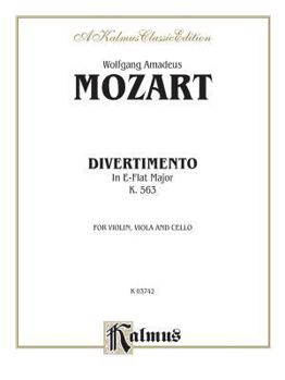 Paperback Divertimento in E-Flat Major, K. 563 Book