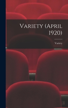 Hardcover Variety (April 1920) Book