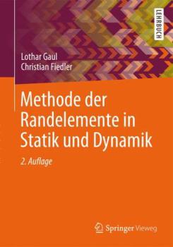 Hardcover Methode Der Randelemente in Statik Und Dynamik [German] Book