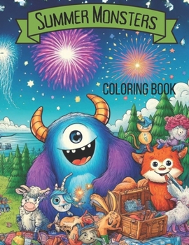 Summer monsters: coloring book