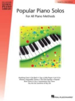 Paperback Popular Piano Solos - Level 5: Hal Leonard Student Piano Library Book
