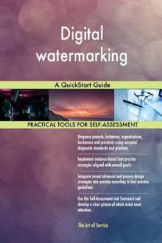 Paperback Digital watermarking: A QuickStart Guide Book