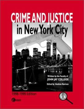 Paperback Crime and Justice in New York City Book