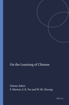 Hardcover On the Learning of Chinese Book
