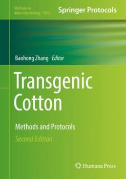 Hardcover Transgenic Cotton: Methods and Protocols Book