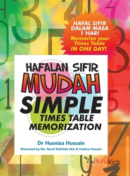 Hardcover Simple Times Table Multiplication Book