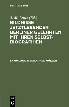 Hardcover Johannes Müller [German] Book
