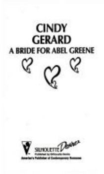 Mass Market Paperback A Bride for Abel Greene Book