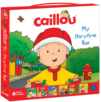 Paperback Caillou: My Storytime Box (6 Volume Boxed Set) Book