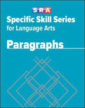 Paperback Specific Skill Series for Language Arts - Paragraphs Book - Level D Book