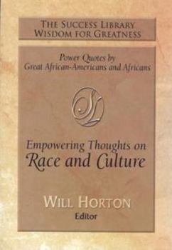 Paperback Empowering Thoughts on Race and Culture Book