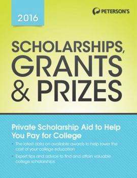 Paperback Peterson's Scholarships, Grants & Prizes Book