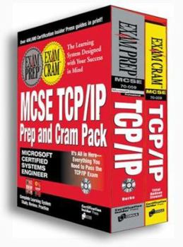 Paperback MCSE TCP/IP Prep and Cram Pack [With Contains Hands-On Project-Based Exam Prep...] Book