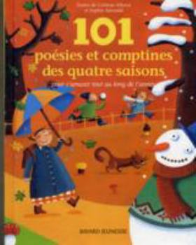 Paperback 101 poésies et comptines des quatre saisons [French] Book