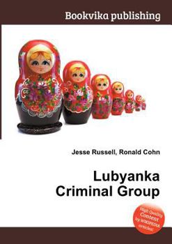 Paperback Lubyanka Criminal Group Book