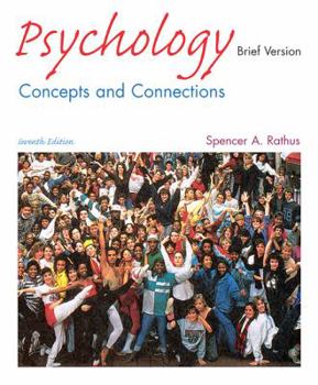 Paperback Psychology: Concepts and Connections (Brief Version with Study Guide, CD-ROM, and Infotrac) [With CDROM and Study Guide] Book