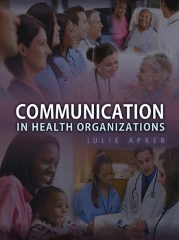 Hardcover Communication in Health Organizations Book