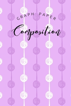 Graph Paper Composition: Graph Paper 6" x 9" Party Quad Ruled 4x4,Grid Paper for school student,office,kids Notebooks