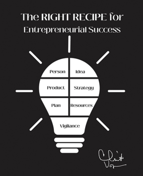 Paperback The Right Recipe for Entrepreneurial Success Book