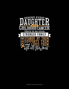 Behind Every Daughter With Childhood Cancer, There Is An Even Stronger Family Who Stands By Her, Supports Her And Loves Her With All Their Heart: Genkouyoushi Notebook