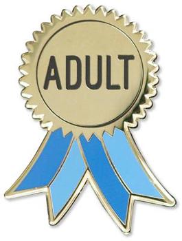 Hardcover Enamel Pin Adult Book