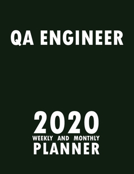 OA Engineer 2020 Weekly and Monthly Planner: 2020 Planner Monthly Weekly inspirational quotes To do list to Jot Down Work Personal Office Stuffs Keep Tracking Things Motivations Notebook
