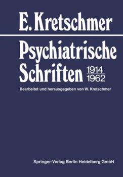 Paperback Psychiatrische Schriften 1914-1962 [German] Book