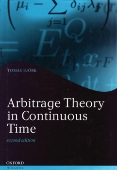 Hardcover Arbitrage Theory in Continuous Time Book