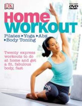 Paperback Home Workout [With DVD] Book
