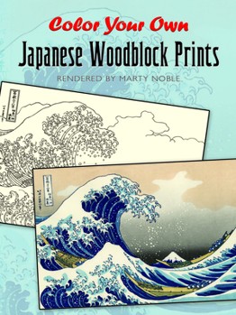 Paperback Color Your Own Japanese Woodblock Prints Book