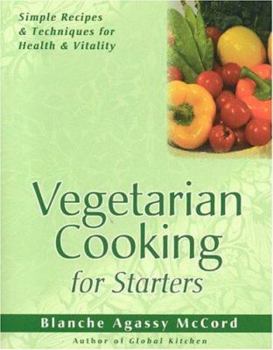 Paperback Vegetarian Cooking for Starters Book