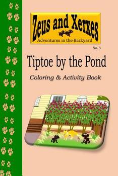 Paperback Tiptoe by the Pond Coloring & Activity Book