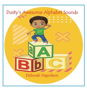 Hardcover Dusty's Awesome Alphabet Sounds [Large Print] Book