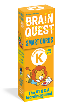 Cover for "Brain Quest Kindergarten Smart Cards Revised 5th Edition"