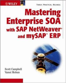 Hardcover Mastering Enterprise SOA with SAP Netweaver and MySAP ERP Book