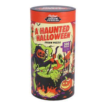 Misc. A Haunted Halloween 500-Piece Jigsaw Puzzle Book