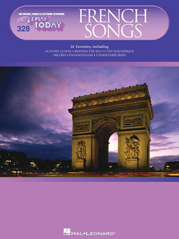 Paperback French Songs Book