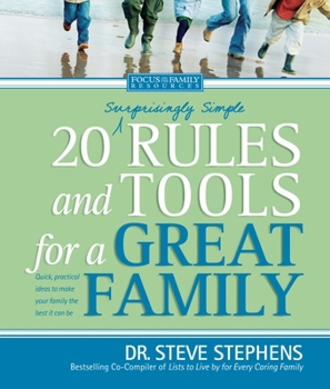 Paperback 20 (Surprisingly Simple) Rules and Tools for a Great Family Book