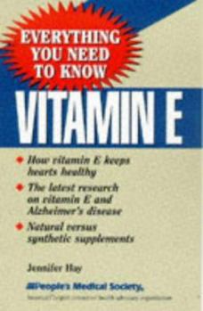 Paperback Vitamin E Book