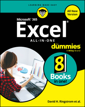 Paperback Microsoft 365 Excel All-In-One for Dummies Book